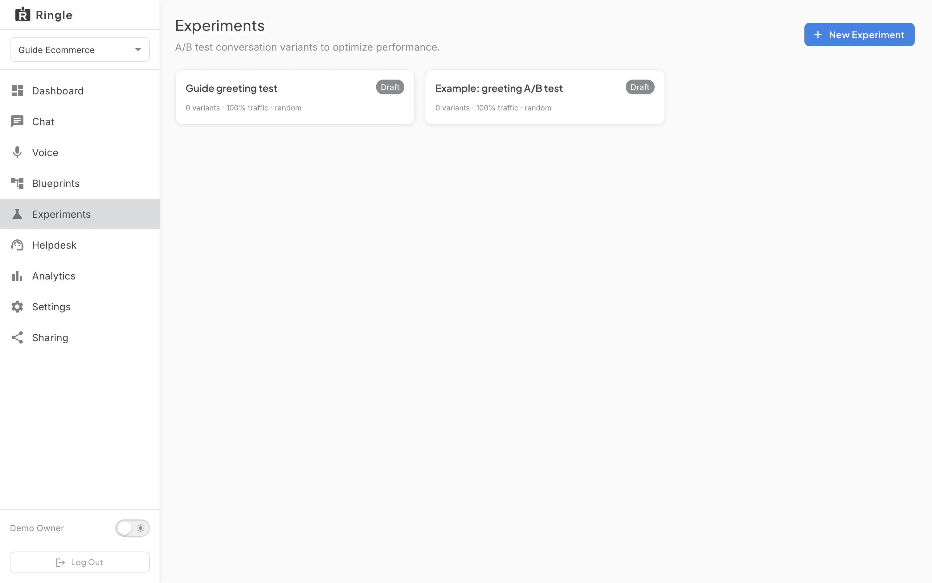 demo-experiments, step-03